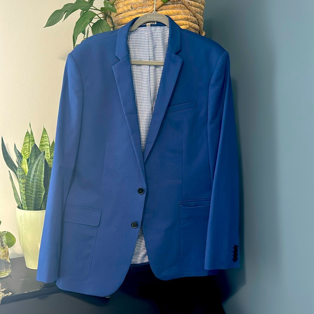 Express Men’s Large Royal Blue Sport Coat